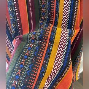 Xl stretchy long dress colorful